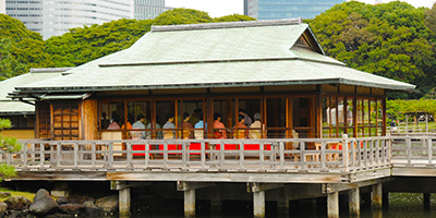 東京大茶会（浜離宮恩賜庭園）