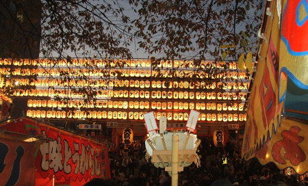 花園神社の大酉祭(酉の市)