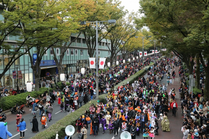 原宿表参道 ハローハロウィーンパンプキンパレード2019