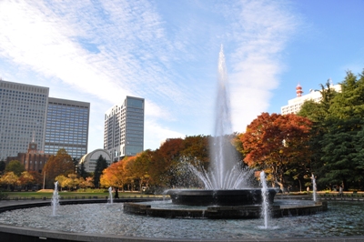 ≪Famous Autumn Foliage Spots≫ Hibiya Park