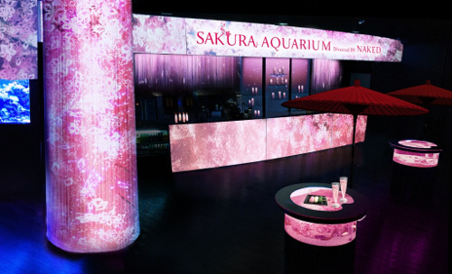 SAKURA AQUARIUM Directed BY NAKED (Aqua Park Shinagawa)