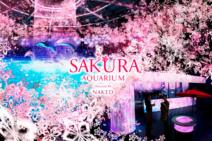 SAKURA AQUARIUM Directed BY NAKED (Aqua Park Shinagawa)