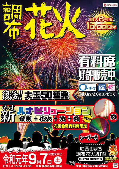 Chofu Fireworks Festival