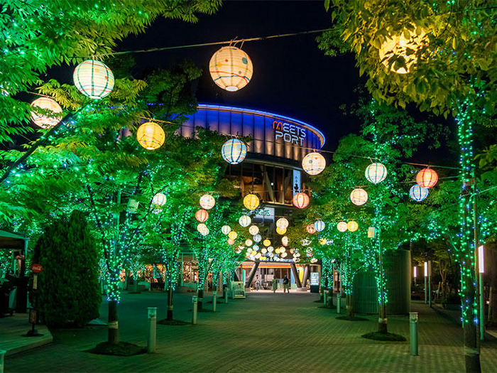 Tokyo Dome City Summer Illumination