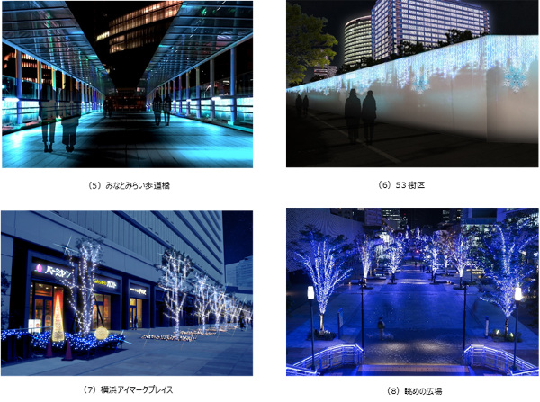 Minato Mirai Illumination "Yokohama Milight"