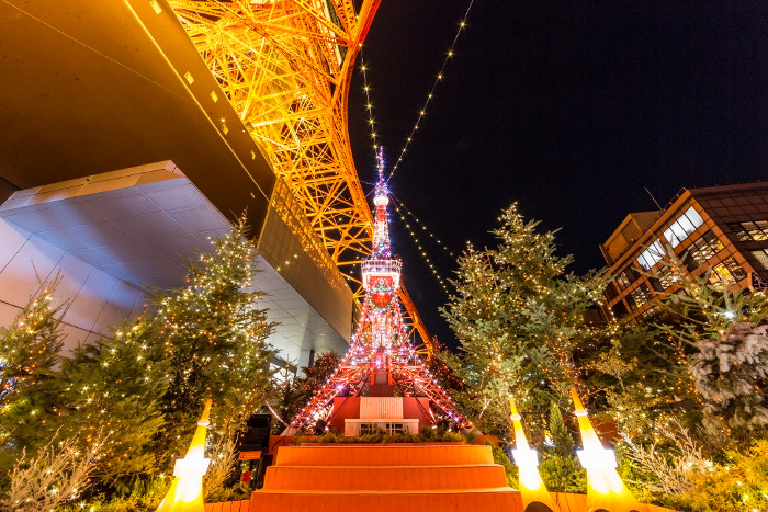 Tokyo Tower's Winter Fantasy